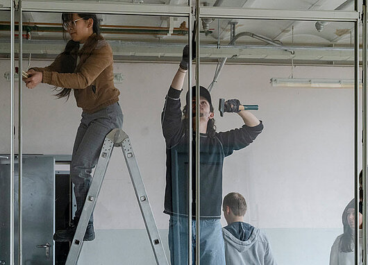 étudiants architecture séminaire reemploi HEIA Fribourg